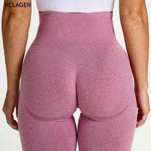 NCLAGEN Seamless Knitting Sexy Yoga Pants Butt Lifting Sexy Woman Gym Sport Sweat Workout Running High Waist Fitness Leggings