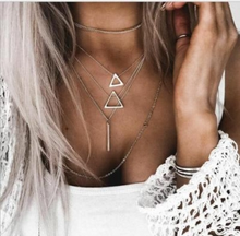 Tiny Heart Necklace for Women SHORT Chain Heart star Pendant Necklace Gift Ethnic Bohemian Choker Necklace drop shipping A64