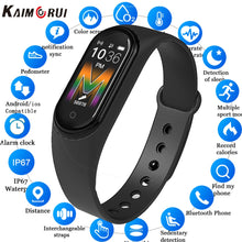 M5 Smart Bracelet Bluetooth Call Wristband Heart Rate Phone Watch Blood Pressure Monito M4 Fitness Tracker For Xiaomi Huawei Ios