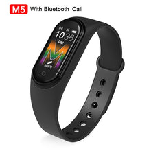 M5 Smart Bracelet Bluetooth Call Wristband Heart Rate Phone Watch Blood Pressure Monito M4 Fitness Tracker For Xiaomi Huawei Ios